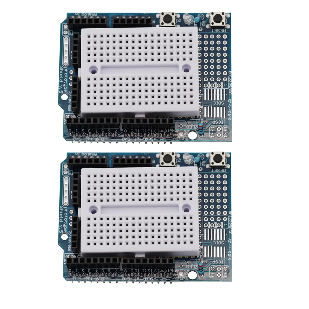 Prototipazione Prototype Shield Scheda di espansione con 170 Mini Breadboard Kit Breadboard Kit modulo di sviluppo Prototvping 3-5V (2 pezzi)