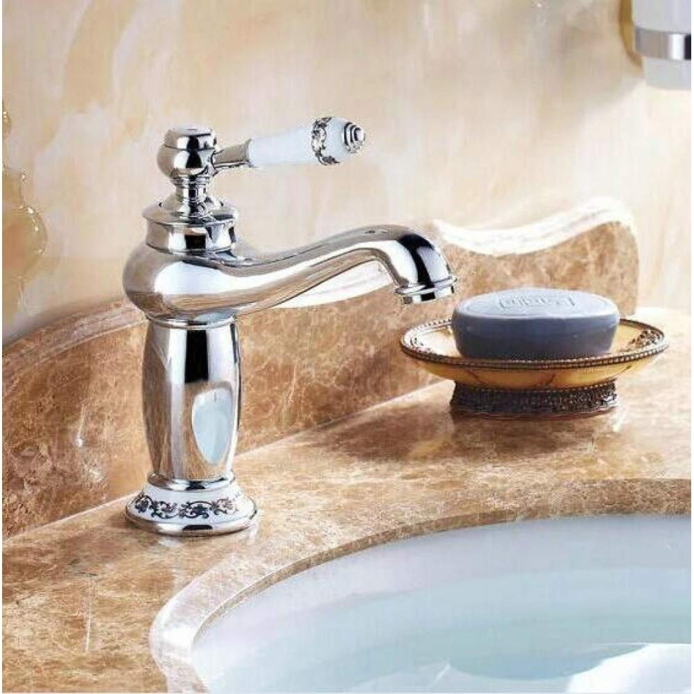 Robinet de lavabo en laiton poli pour sublimer votre intérieur
