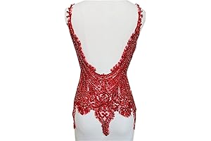 Red Applique Rhinestone: Fashionable Sew-On Embellishments