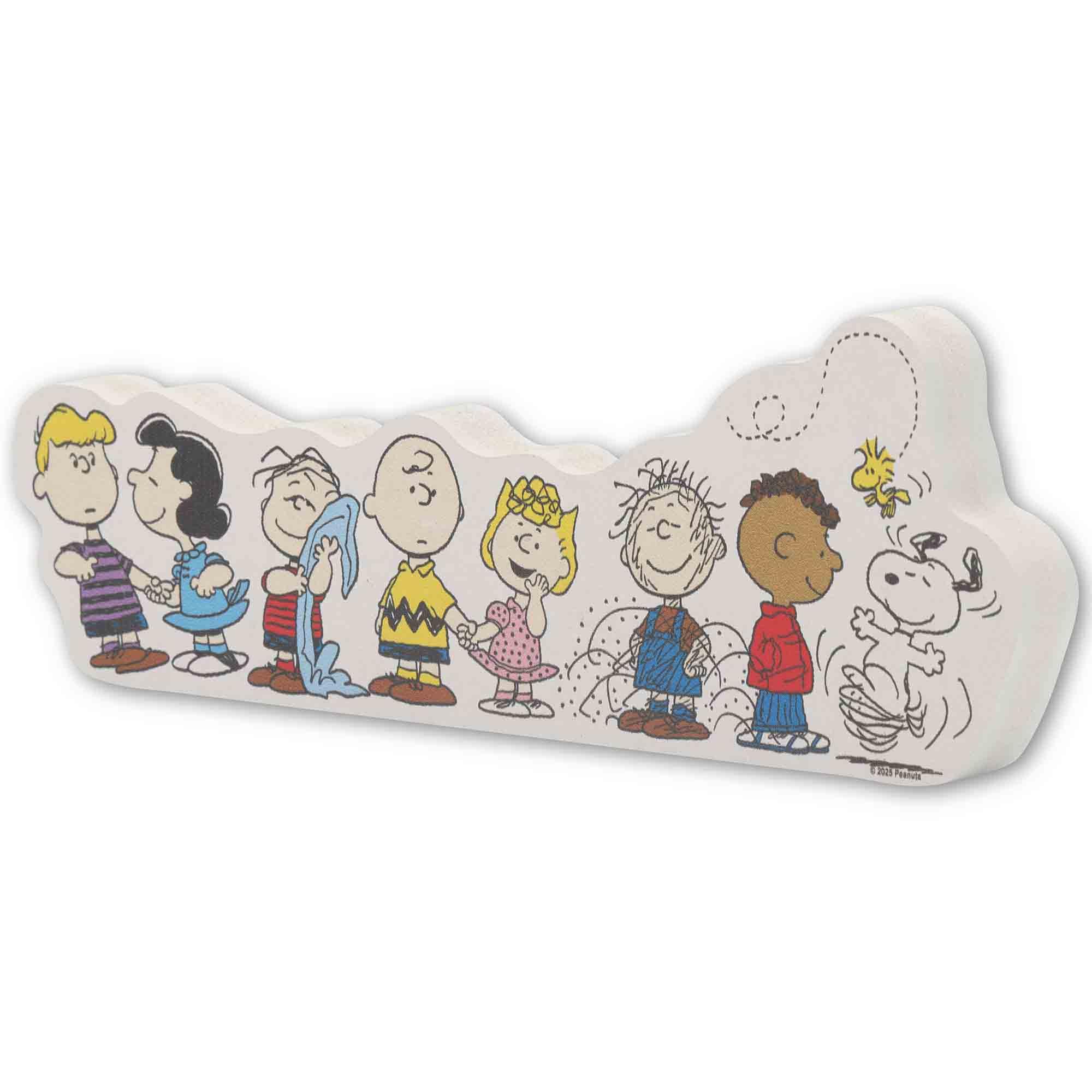 Amazon.com: Open Road Brands Peanuts Gang Shelf Sitter Decor