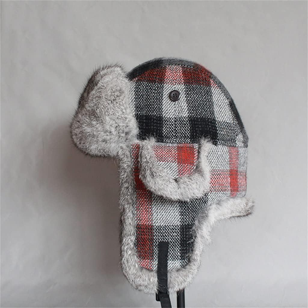 Ski Cap Men's Hat Outdoor Winter Thickening Female Thunderbolt Cotton