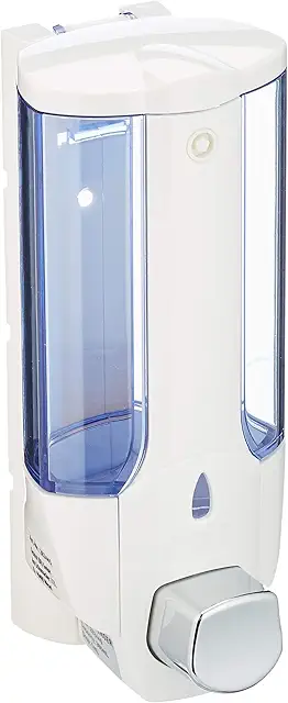 Distributeur de Savon Mural 380 ml - Doseur Universel pour Salle de Bain