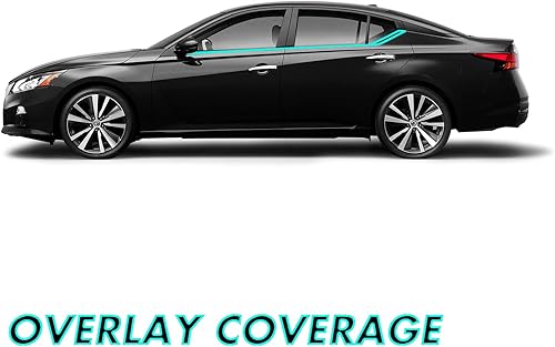 Miniatura 2 de Revestimiento de vinilo opaco cromado para Nissan Altima 2019-2023 (negro mate)