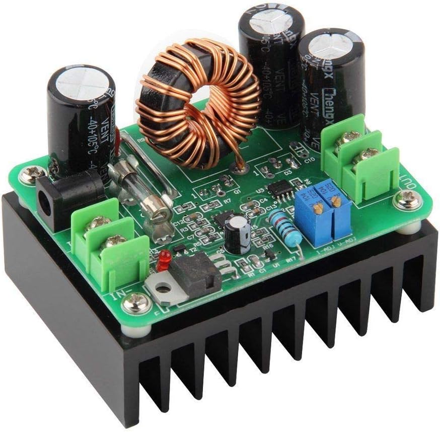 600W High Power DC to DC Boost Converter - 12-60V to 12-80V Boost Module Board Step-up Transformer