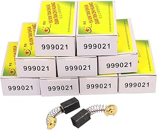 Aexit 10 Pairs Mounts & Accessories 30x12x7x5mm Carbon Brushes Power Tool for Electric Hammer Accessories Drill Motor