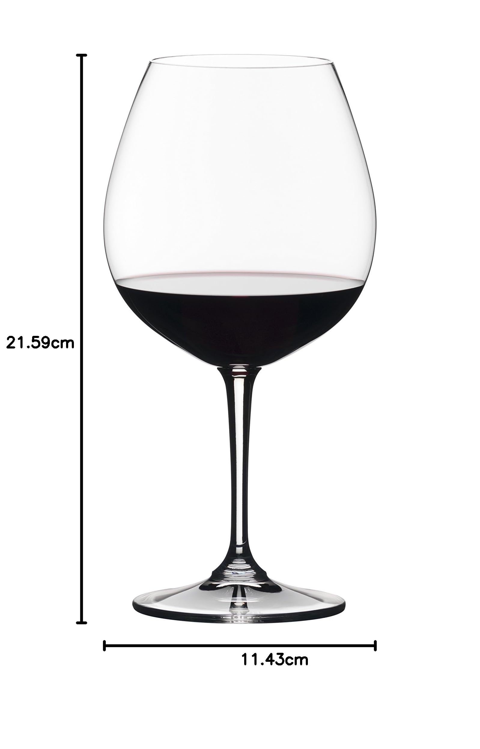 Riedel Vivant Pinot Noir Weinglas, 4 Stück