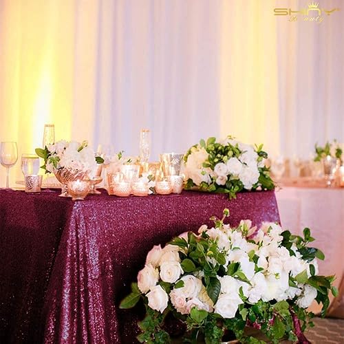 ShinyBeauty - Mantel rectangular de lentejuelas (60 x 102), diseño de bodas y fiestas de Navidad