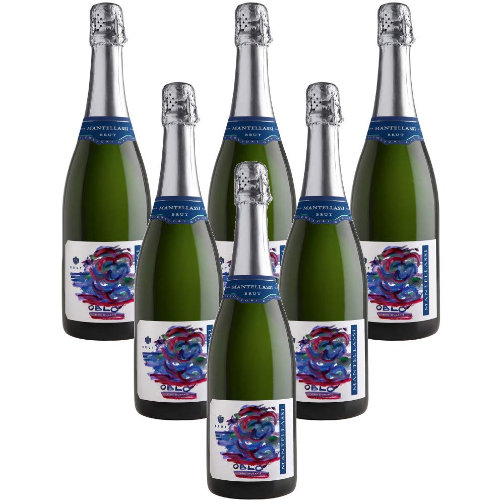 Oblò : Spumante Brut Italianischer Sekt Fattoria Mantellassi (6 Flaschen 75 cl.)
