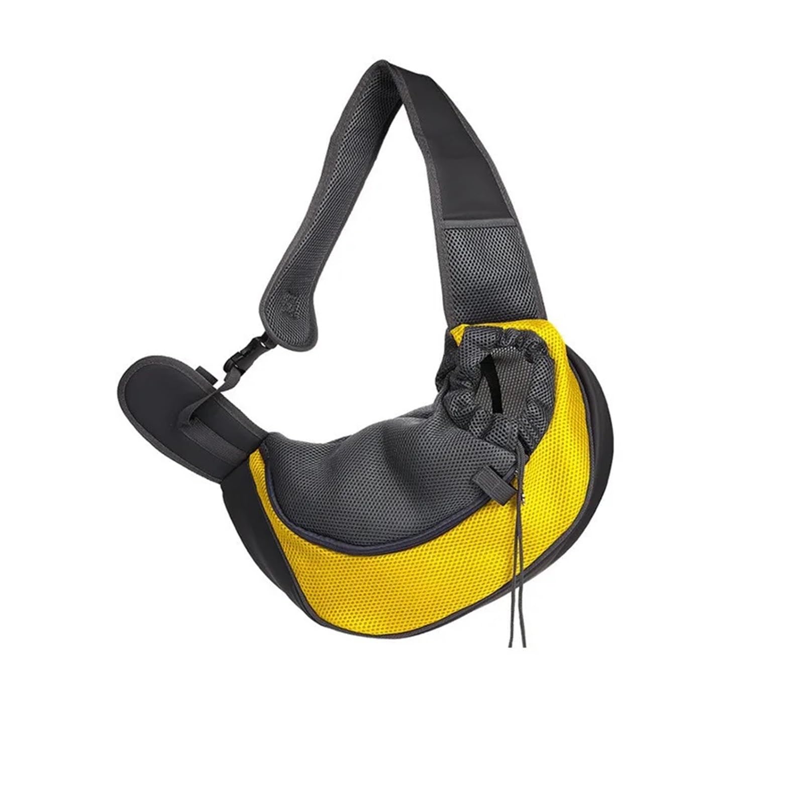 Borsa da Viaggio per Cani Trasportino Pet Puppy Carrier S/L Borsa a Tracolla for Cani da Viaggio all'aperto Borsa a Tracolla in Rete Oxford Singola Comfort(Yellow,L)