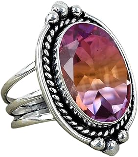 Oval Shape Designer Ring For Women 925 Sterling Silver Handmade Ring For Her Gemstone Jewelry