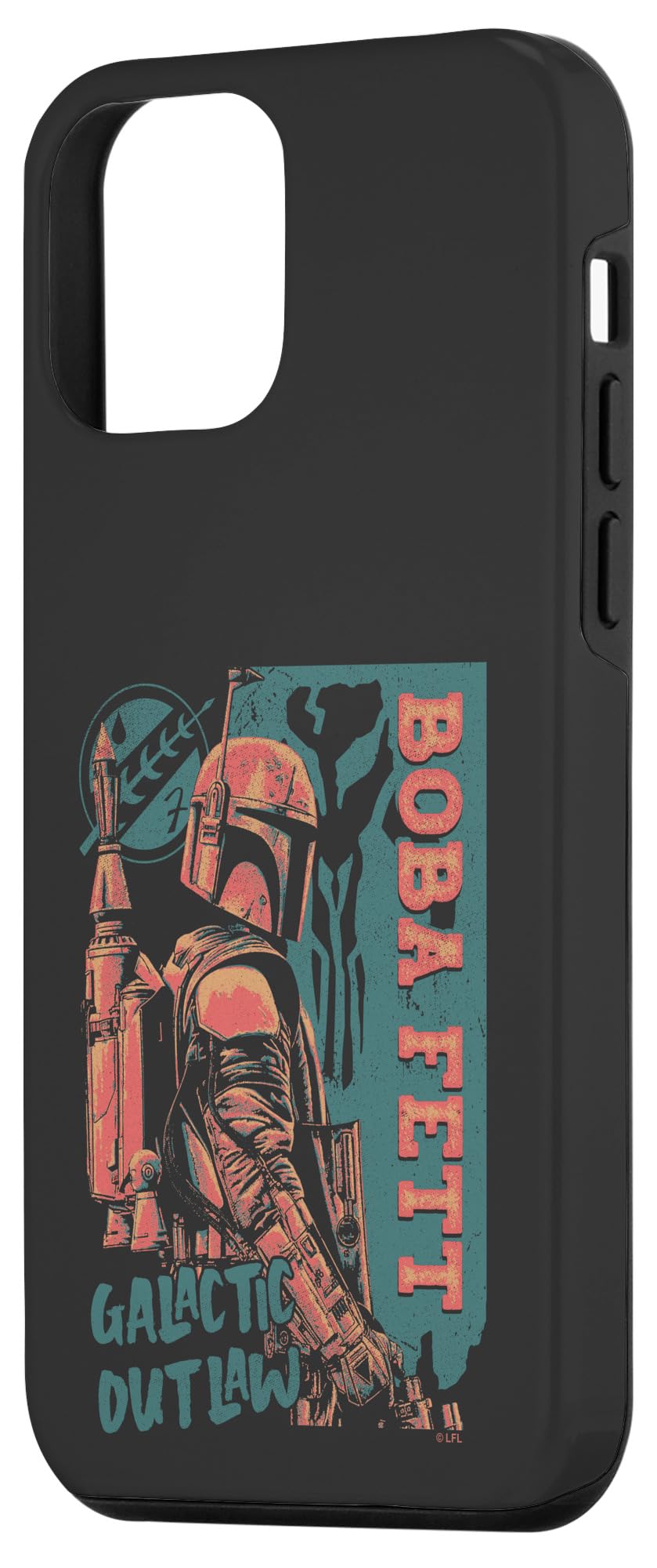iPhone 12 mini Star Wars: The Book Of Boba Fett Galactic Outlaw Poster Case