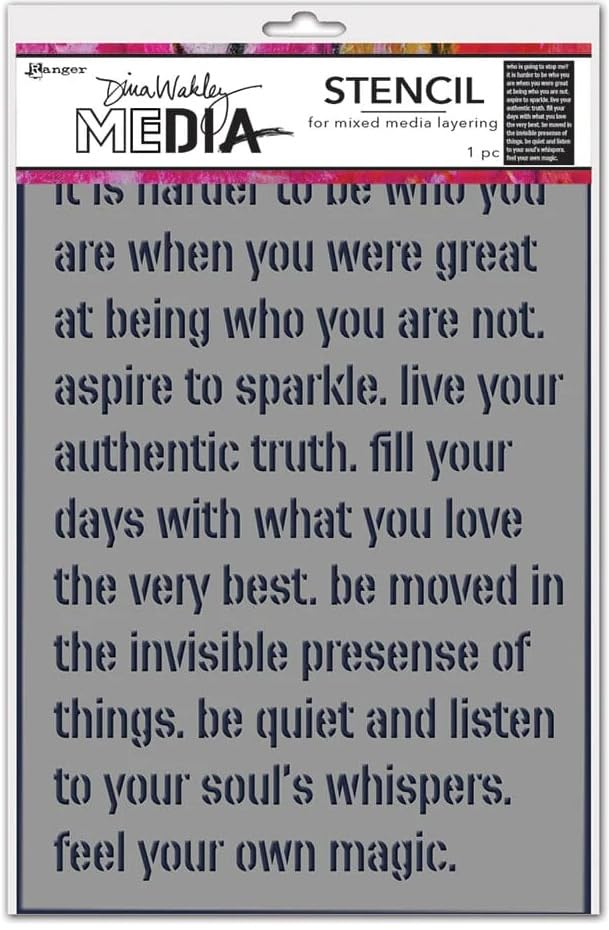 DINA Media Stencils - Feel Your Magic Spring 2025