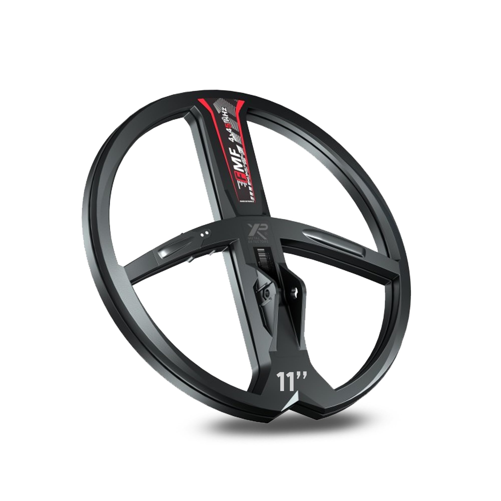 XP Metal Detectors Disque FMF 28cm avec protège Disque & Bas de Canne pour détecteur de métaux Deus II - Disque à Technologie multifréquences simultanées de 4 à 45kHz! (D28FMF)