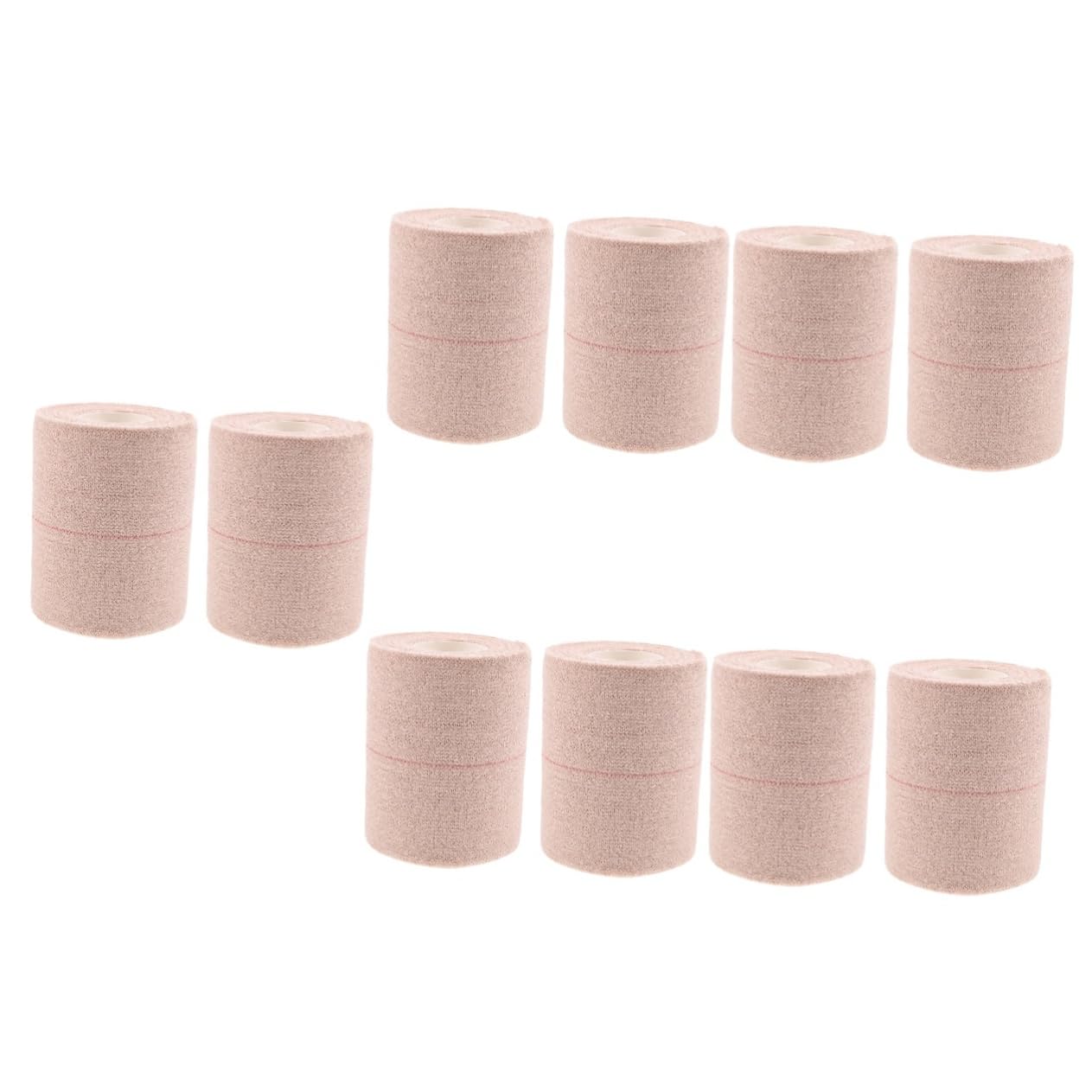 5 Series Vendajes Bandas Elasticas Cinturones Elasticos Venda Cohesiva Cinta Adhesiva Para La Muñeca Envoltura Adhesiva Envolturas Autoadhesivas Deportes Algodón 2 Rollos*5