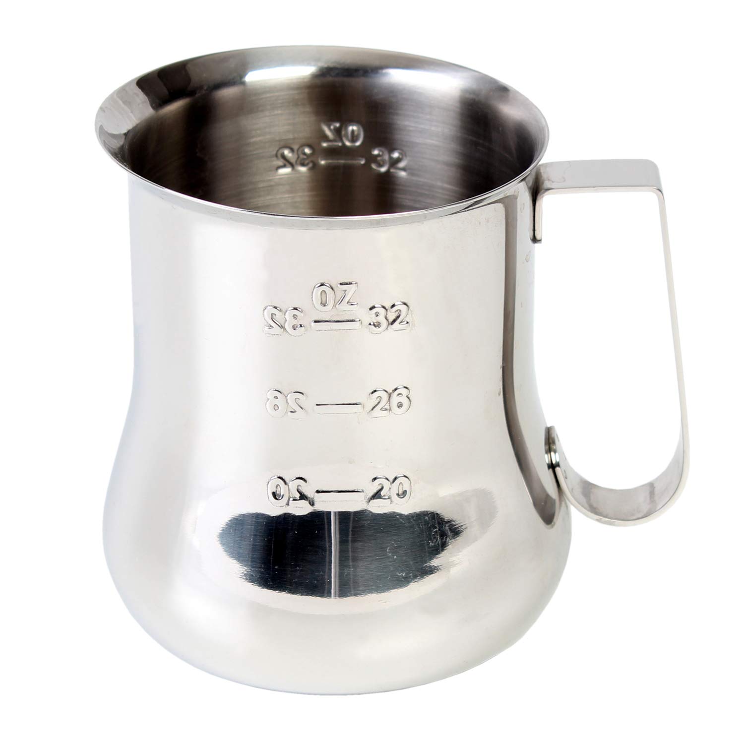 Thunder Group SLMP0040 Jarra de leche espresso con escala de medición, 40 onzas