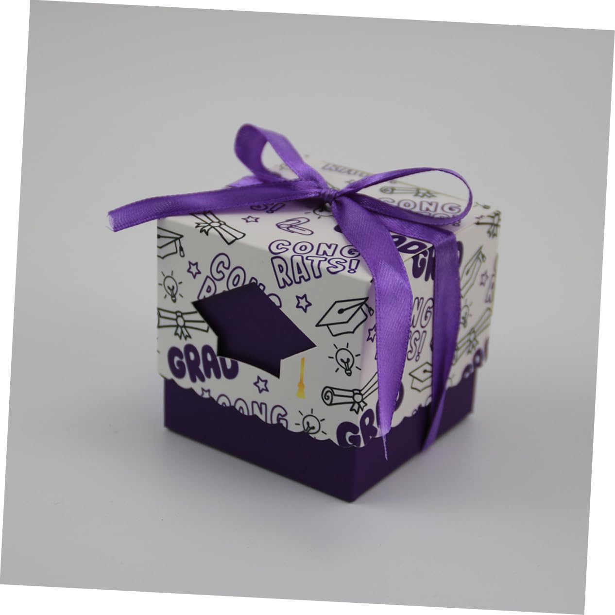 Luxshiny 50stücke Papier-süßigkeitenboxen Für Abschlussfeiern Als Gastgeschenke Und Verpackung Für Leckereien Wie Nüsse Kekse Schokolade Und Bonbons Für Partys Familienfeiern Und Geschenkbo