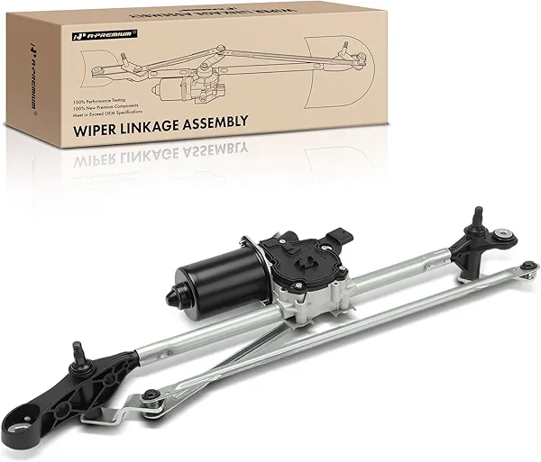 A-Premium Front Windshield Wiper Motor and Linkage Assembly Compatible with BMW 320i, 320i 328i 330i 335i 340i xDrive, 328d, 328i GT xDrive, 330e, 428i, 430i, 435i, 440i, ActiveHybrid 3, M3, M4