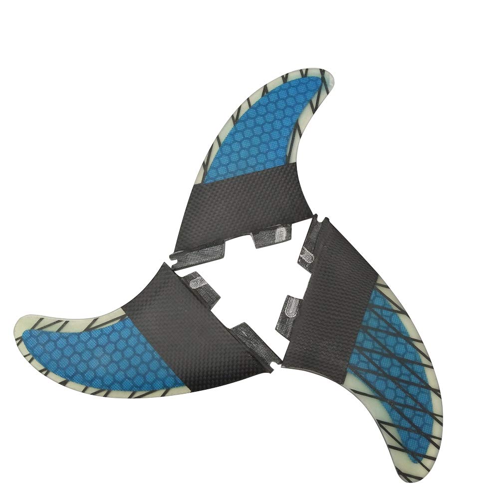 Surfboard Tri Fin Set Fiberglass UPSURF Surfboard Fin Set - 3-Piece ...