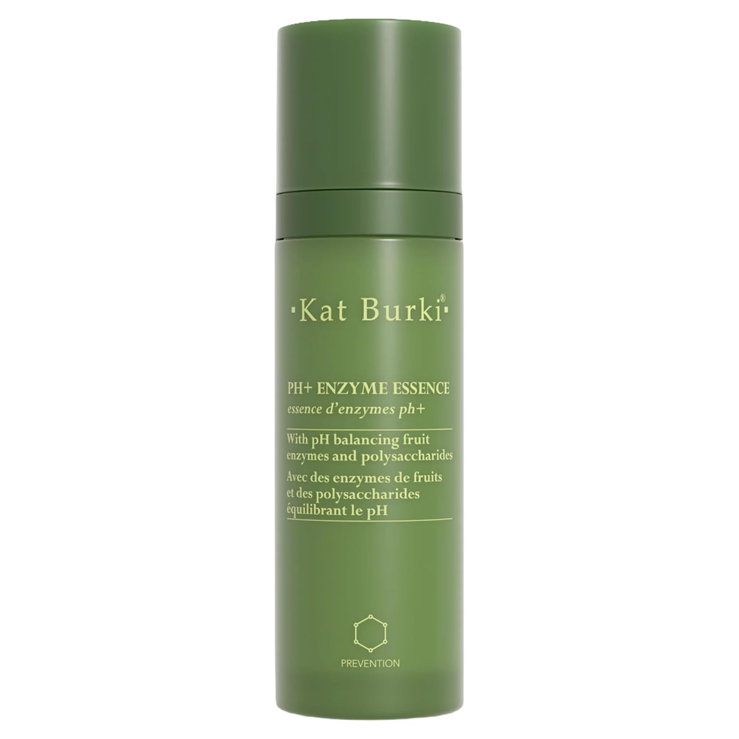 Kat Burki pH+ Enzyme Essence Face Serum, Balancing and Smoothing with Pumpkin and Papaya Enzymes, Turmeric, Licorice Root, and KB5 Complex, 3.4 Fl Oz
