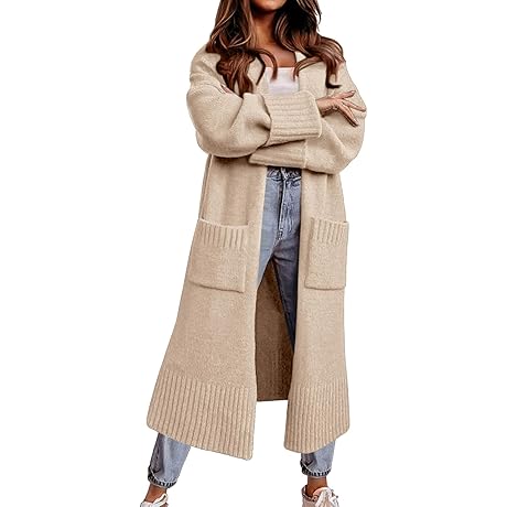 Oversized Long Duster Sweaters for Women 2023