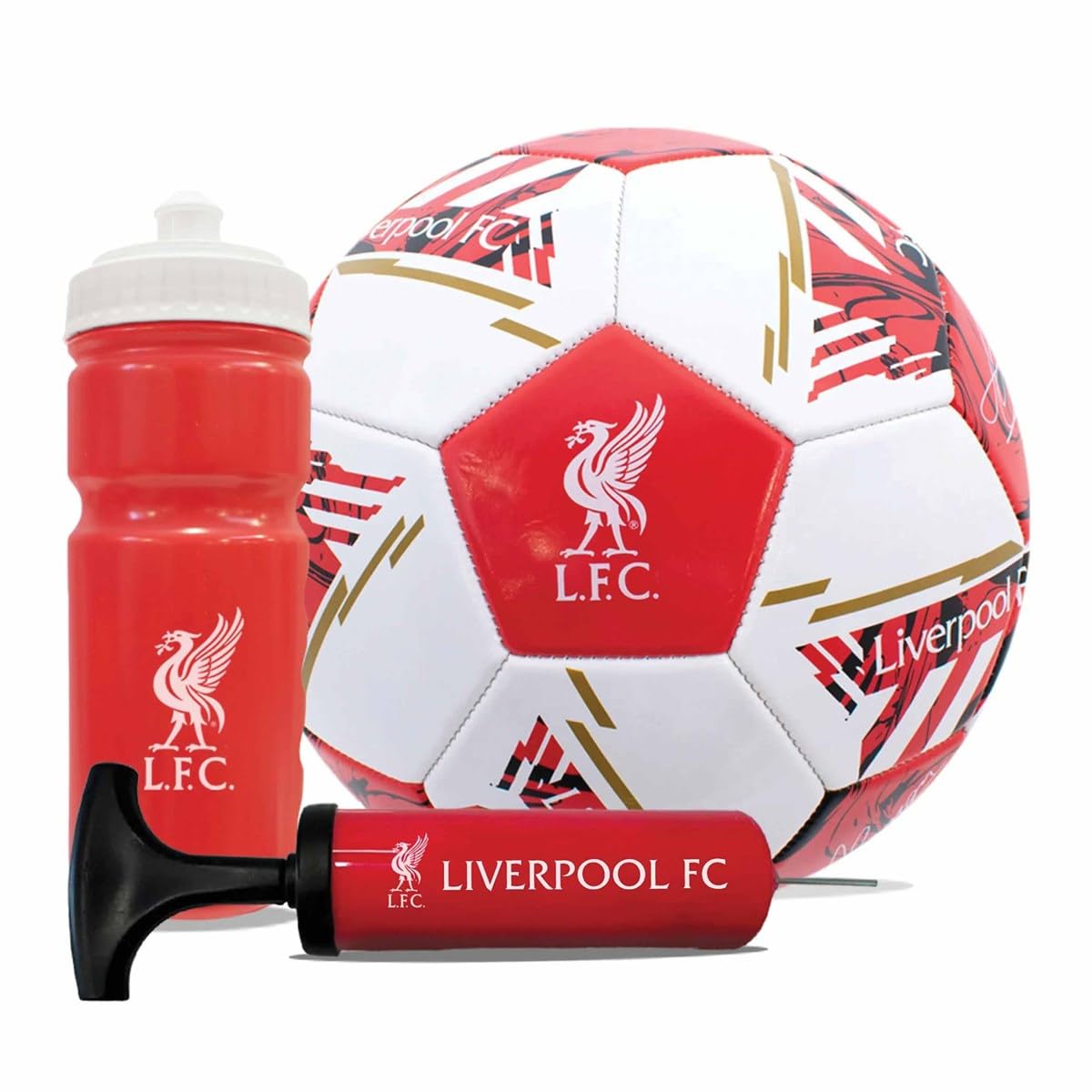 Team Merchandise Liverpool Size 5 Football Signature Gift Set
