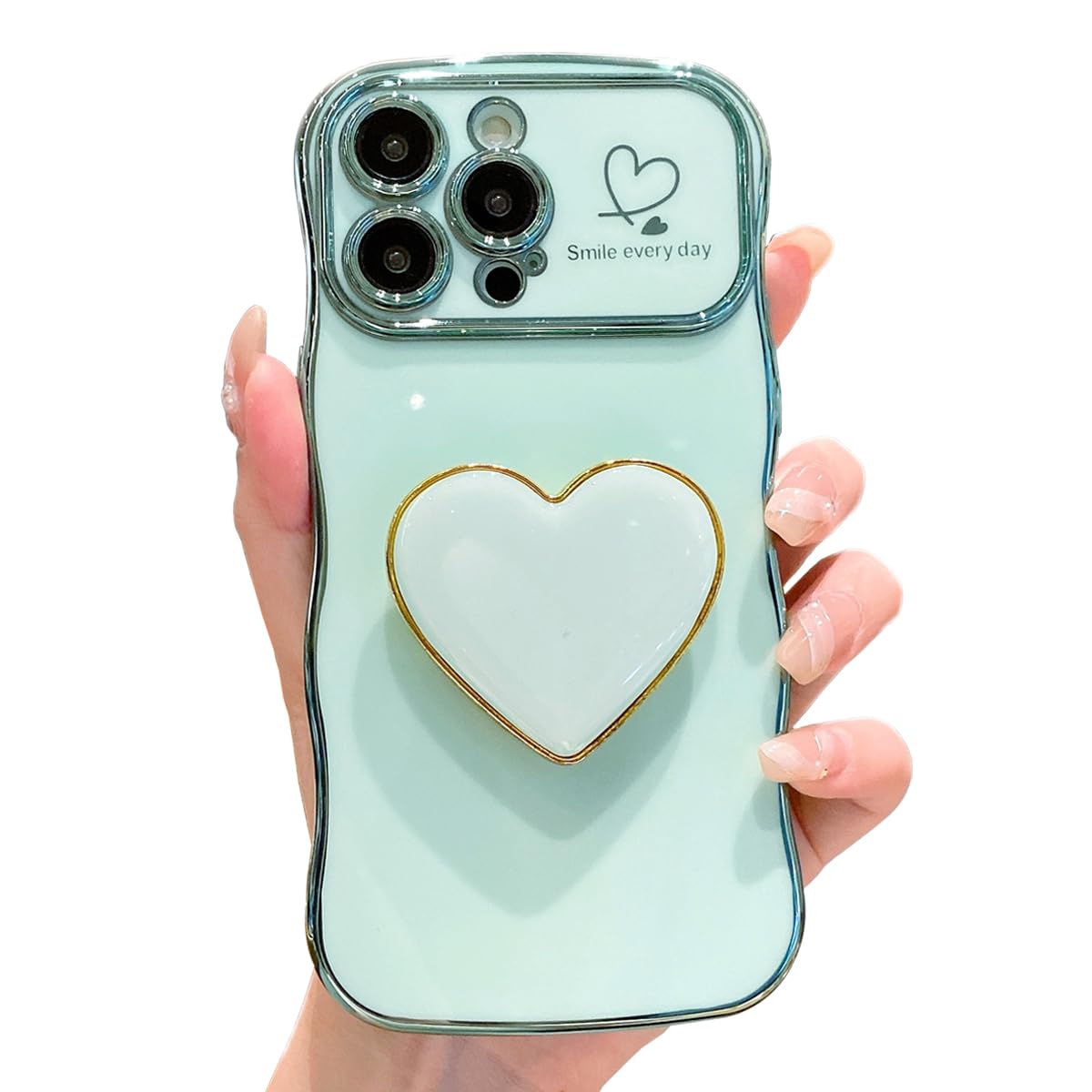 Amazon.com: Compatible with iPhone 16 Pro Max Heart Holder case