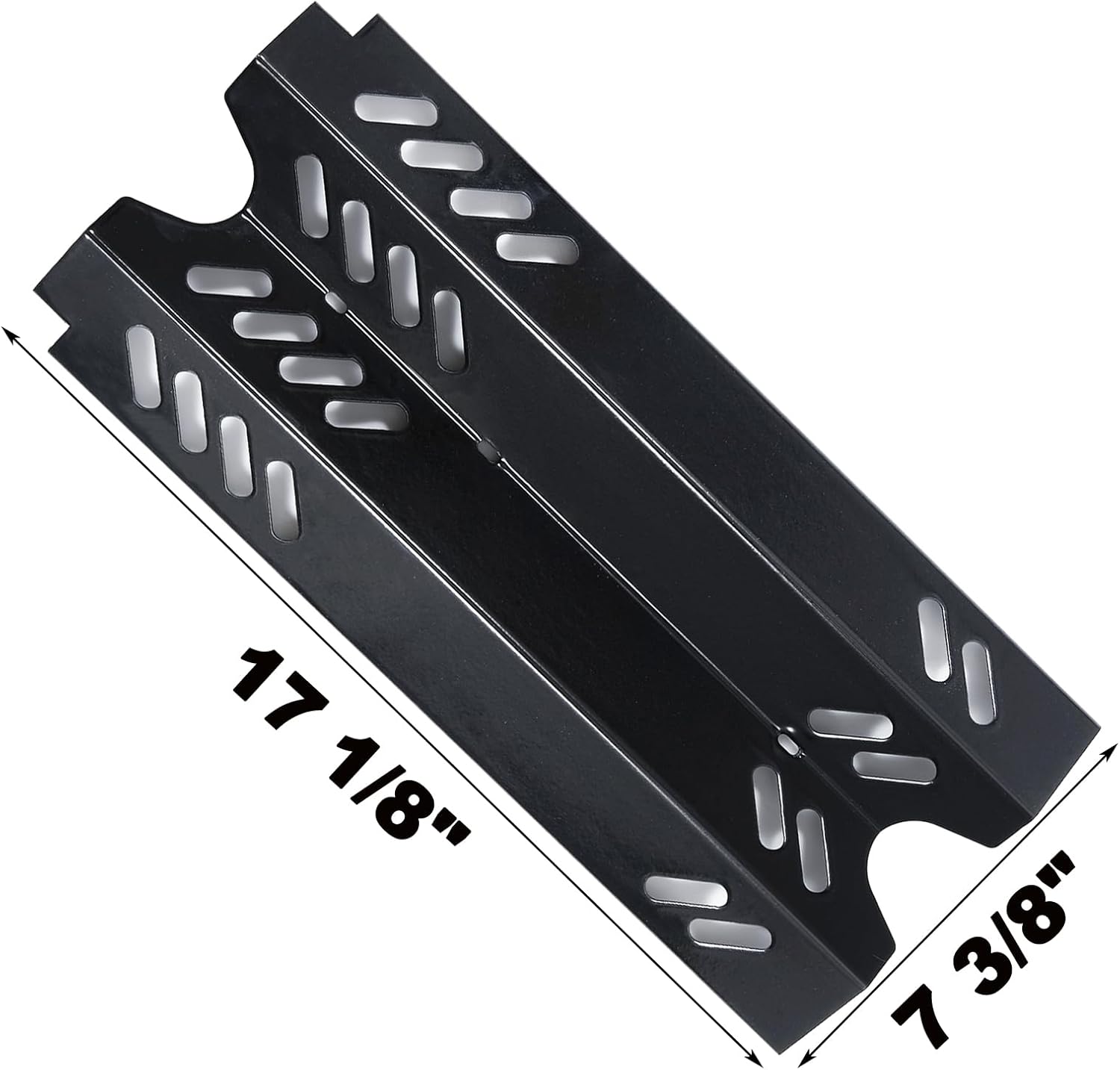 GR2234801-MM-00 Heat Plates Replacement Parts for Members Mark GR2234801-MM-00 Heat Shield Members Mark 2 Burner Gas Grill Heat Tents Flame Tamers GR2234802-MM-00 Rankam Sam's Club Grill Parts