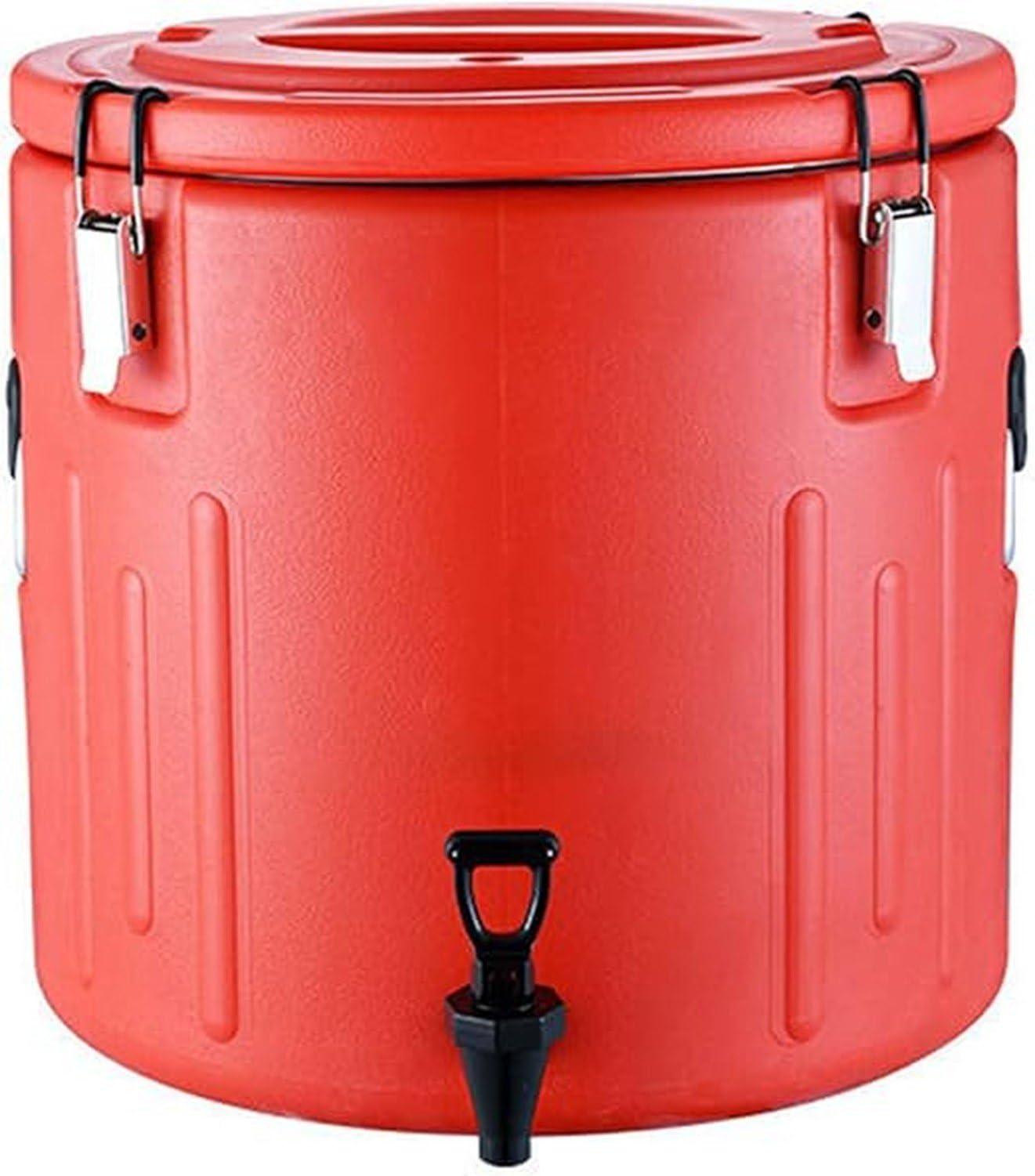Dispensador de Agua Caliente Acero Inoxidable Urna de Cafe para Restaurante, Barril Termico de Gran Capacidad para Sopa Comercial, Mantener Caliente, 10L, 10L