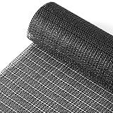 HIHIMARVEX 滑り止めシート すべり止めマット 自由カット 吸音 丈夫 変形しにくい 通気性強い 滑り止めマット 絨毯/ラグマット/畳用 カーペット 滑り止め 地震対策 PVCスベリドメ シート 家庭 車に 業務 (ブラック, 40*250CM)