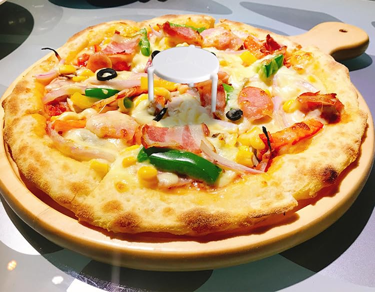 100 Pcs White Plastic Pizza Saver Stand for Restaurant Containers, Catering Boxes and Food Take-Out Service (White 100 Pcs White Plastic Pizza Saver Stand for Restaurant Containers, Catering Boxes and Food Take-Out Service (White