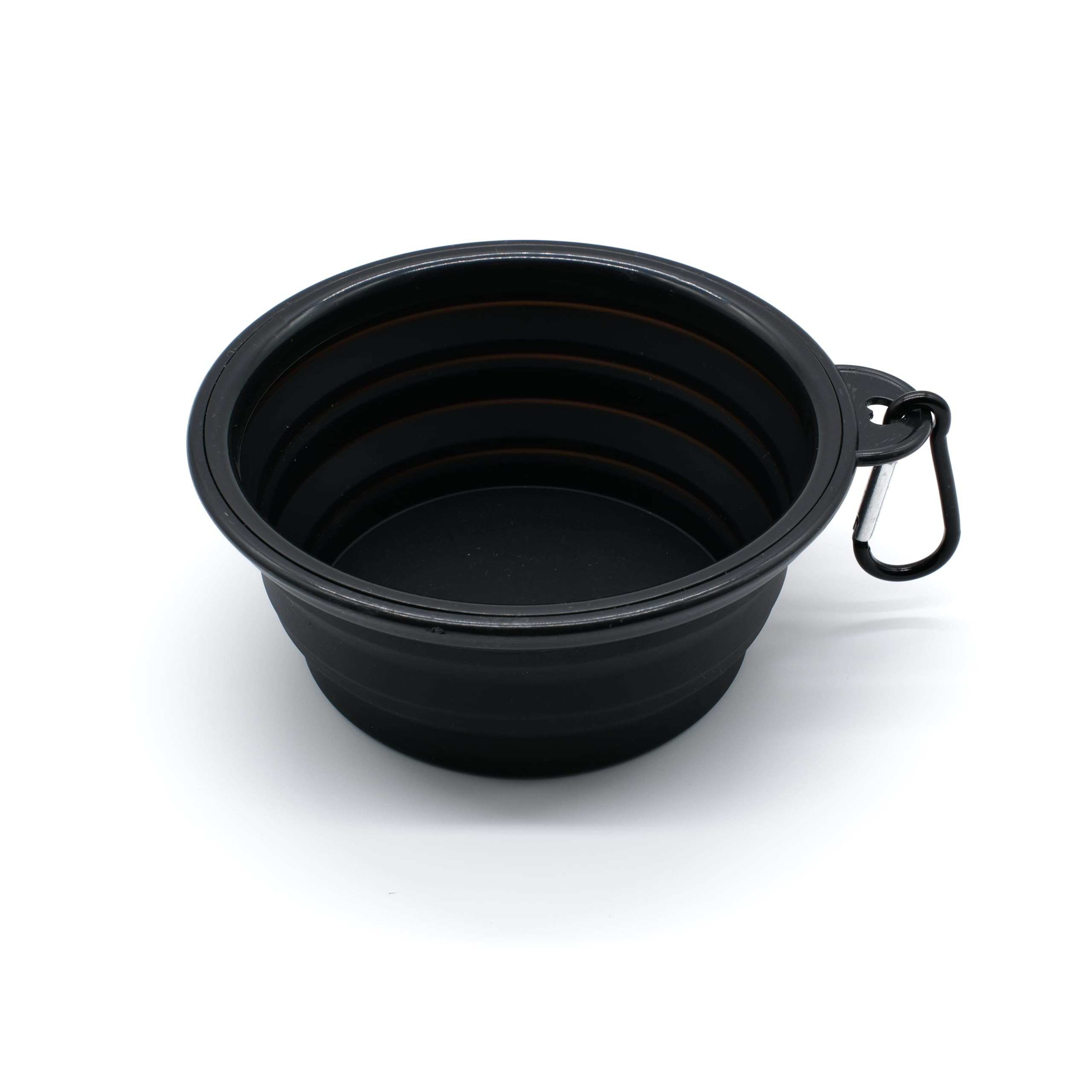 LIEBHUND Premium Falti S in Black Foldable Silicone Dog Bowl (S - 350 ml), S - 350ml - Image 2