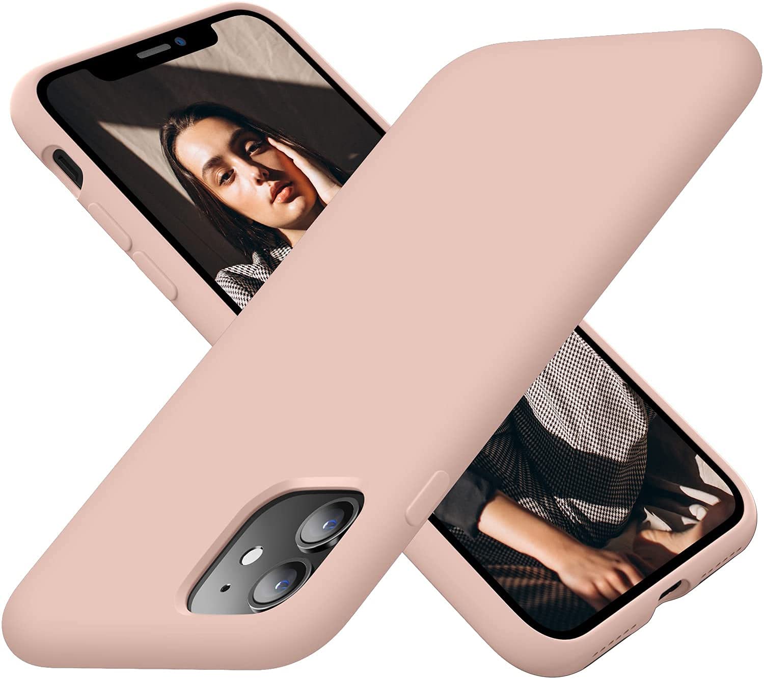TEEKAOO Silicone Back Cover Case, Compatible for iPhone 11 (Pink) (B09HNZCF1G) Amazon Price History, Amazon Price Tracker