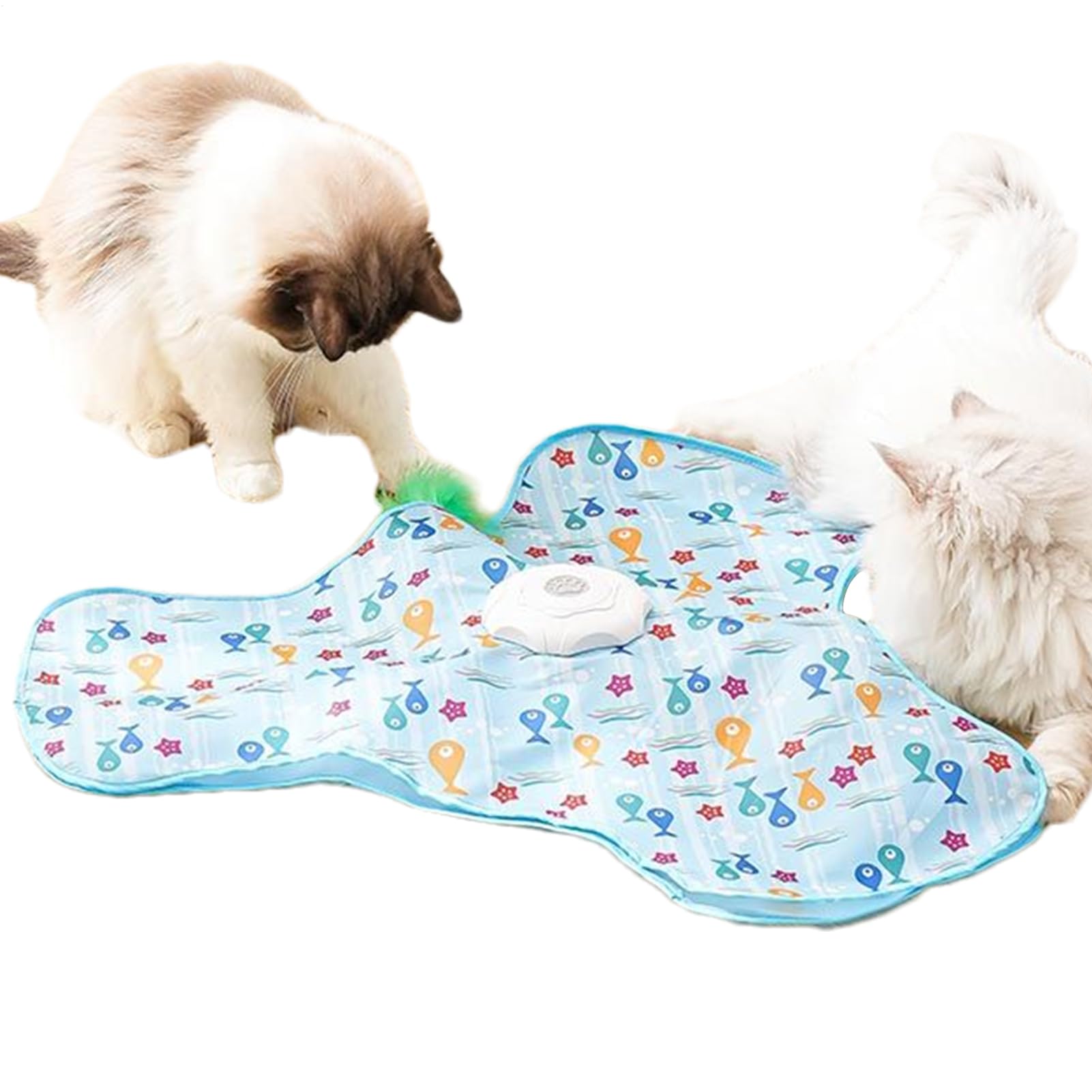 Jeu pour chats automatiques discret au sol pour libérer leur instinct de chasseur