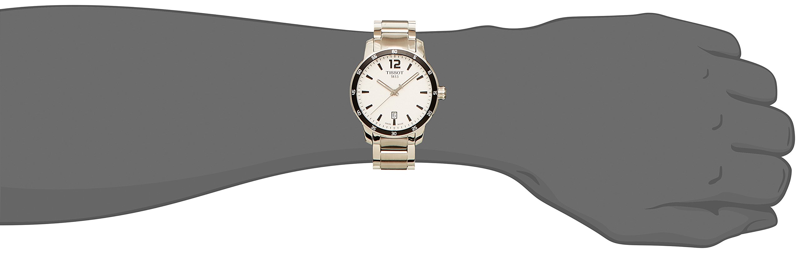 TISSOT RELOJ DE HOMBRE CUARZO 40MM CORREA Y CAJA DE ACERO T0954101103700