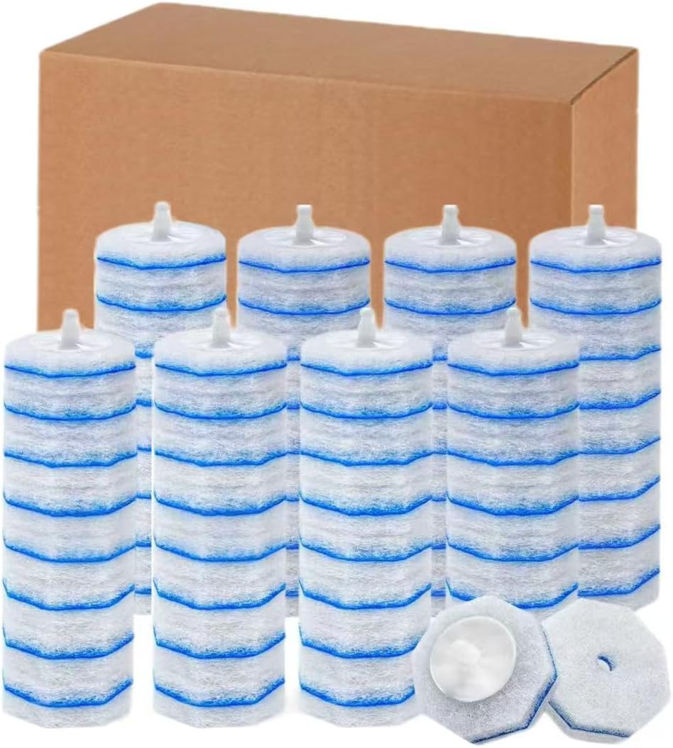 80 Count Toilet Wand Refills for Clorox Toilet Wand,Disposable Bowl Cleaner Refill Pads for Clorox Toiletwand