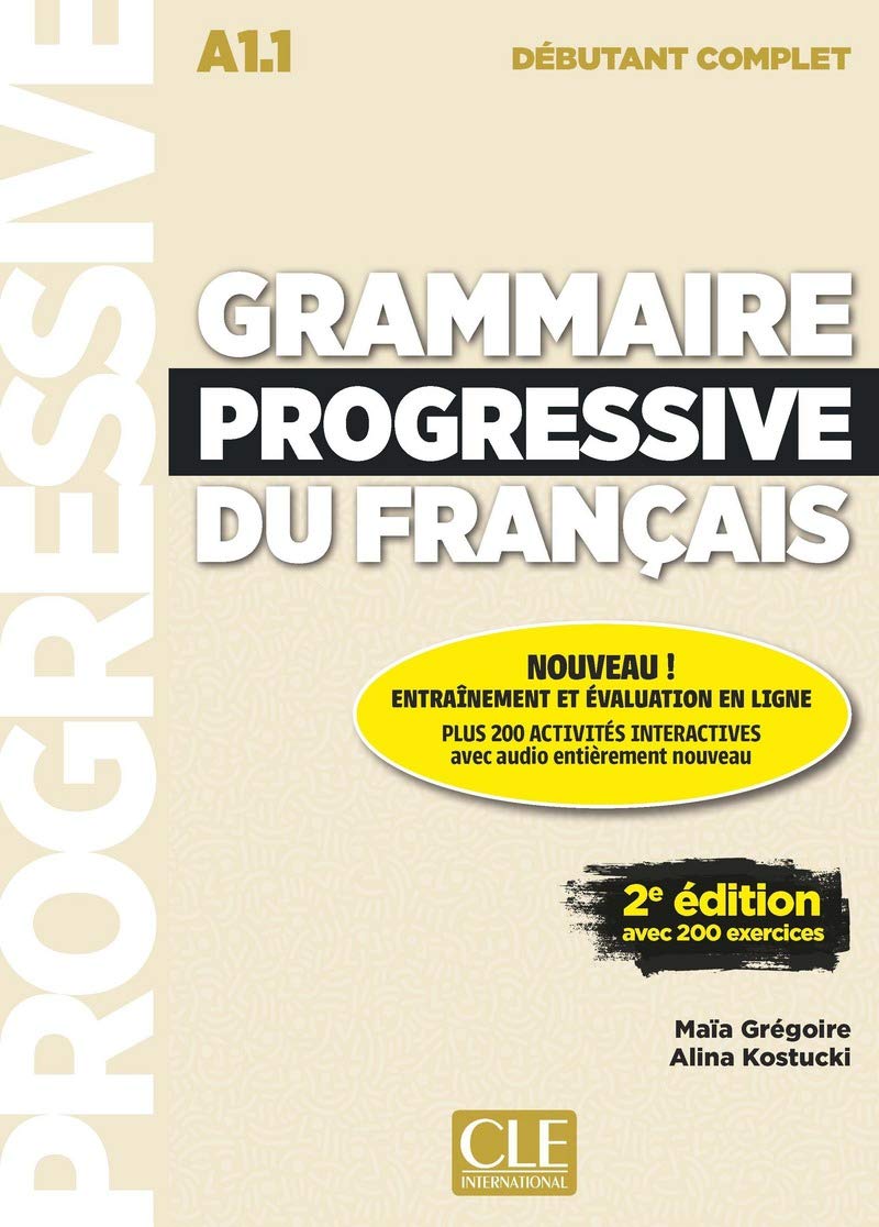 Grammaire progressive déb. complet + appli + CD 2e édition