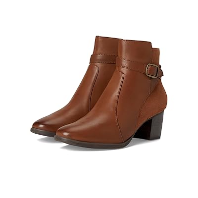 Aetrex Rebecca High Heels Shoes Cognac