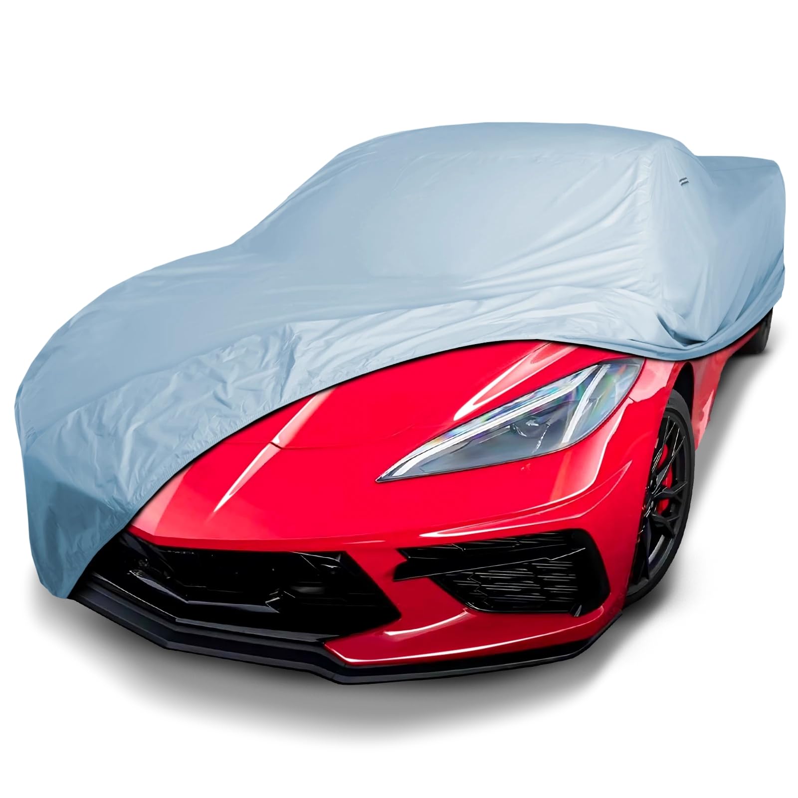 iCarCover Car Cover for 2020-2026 Chevy Corvette C8, E-Ray, Z06, ZR1, ZR1X