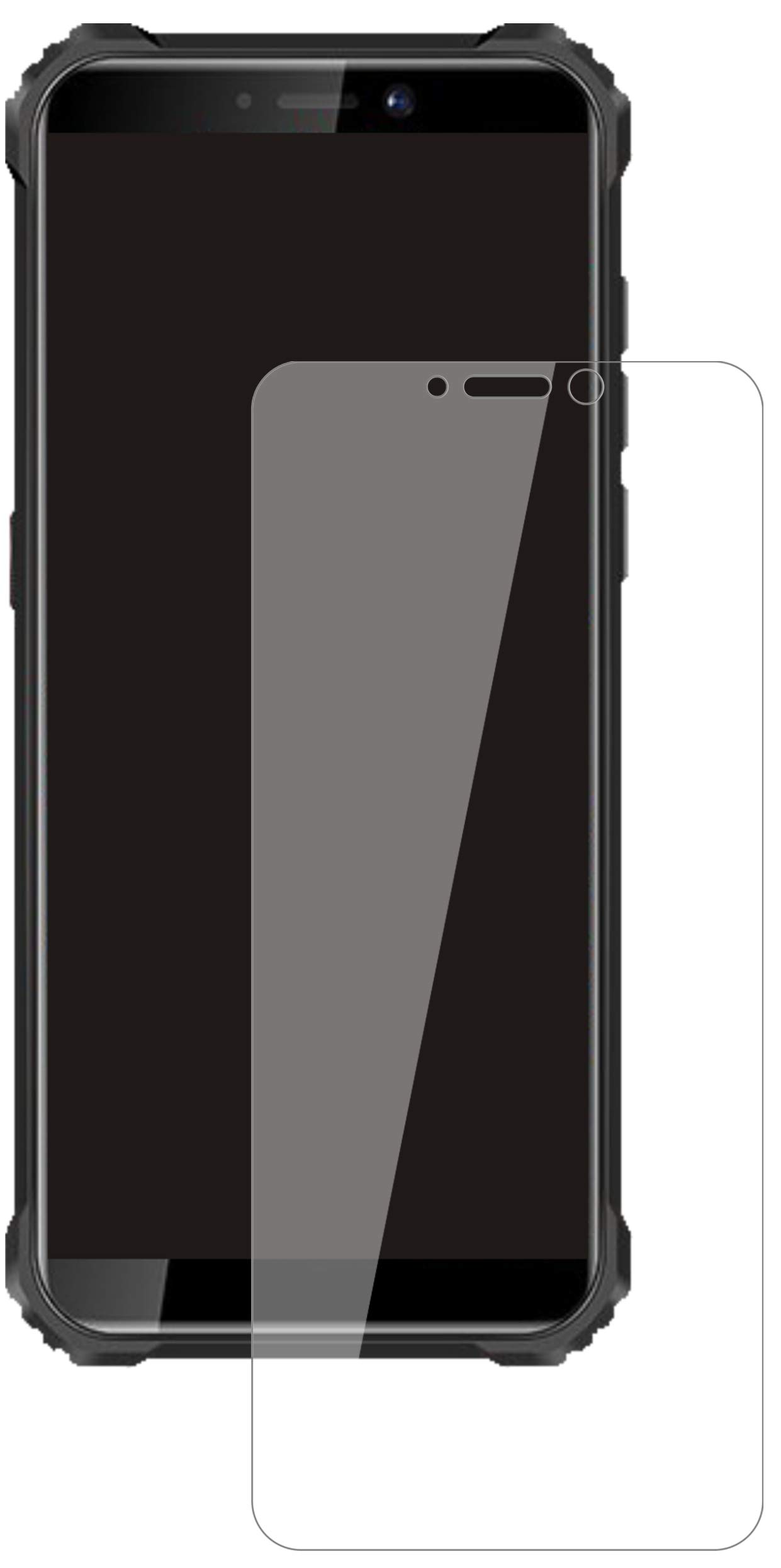 dipos I 2X Pellicola Protettiva Opaco Compatibile con Oukitel WP5 PRO (2020) Protezione Vetro Flessibile 9H