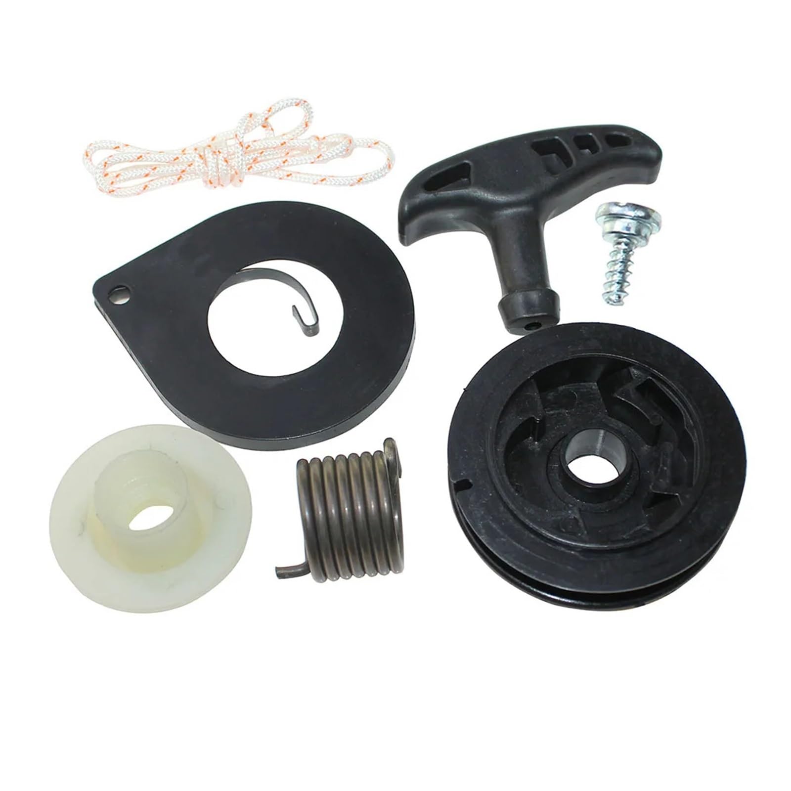 Poulie de démarreur à rappel avec ressort et corde pour CS-310 305s P021039550