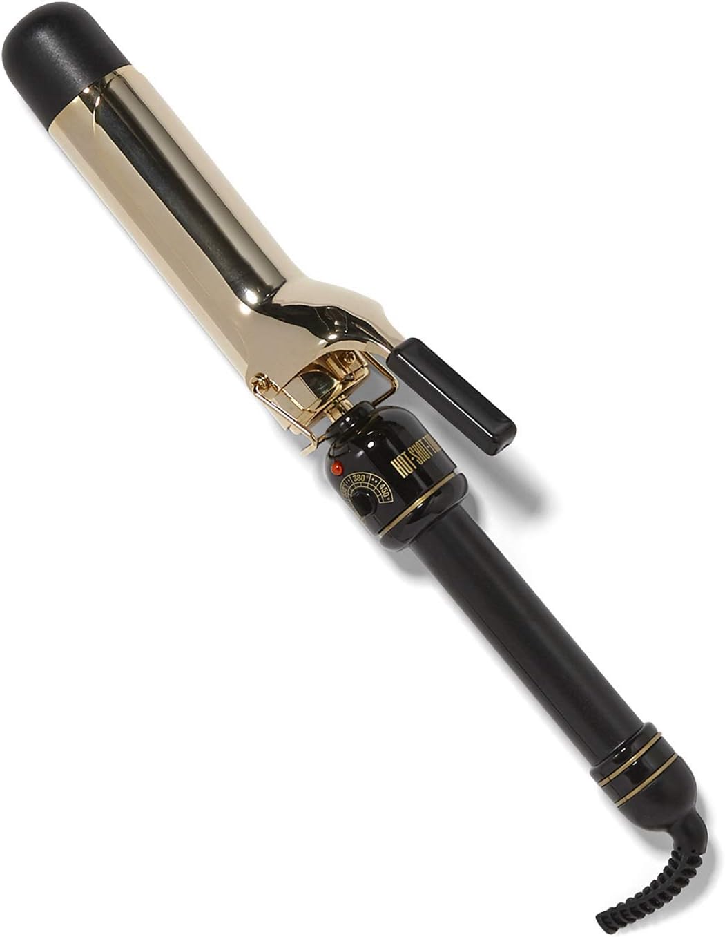 Hot Shot Tools Gold Series Spring Curling Iron, 1 1/2 Inch