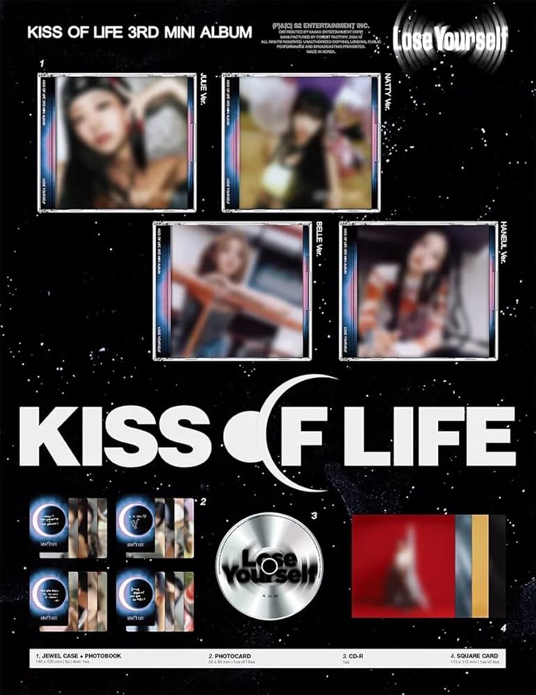 KISS OF LIFE [LOSE YOURSELF] 3rd Mini Album (Jewel Ver