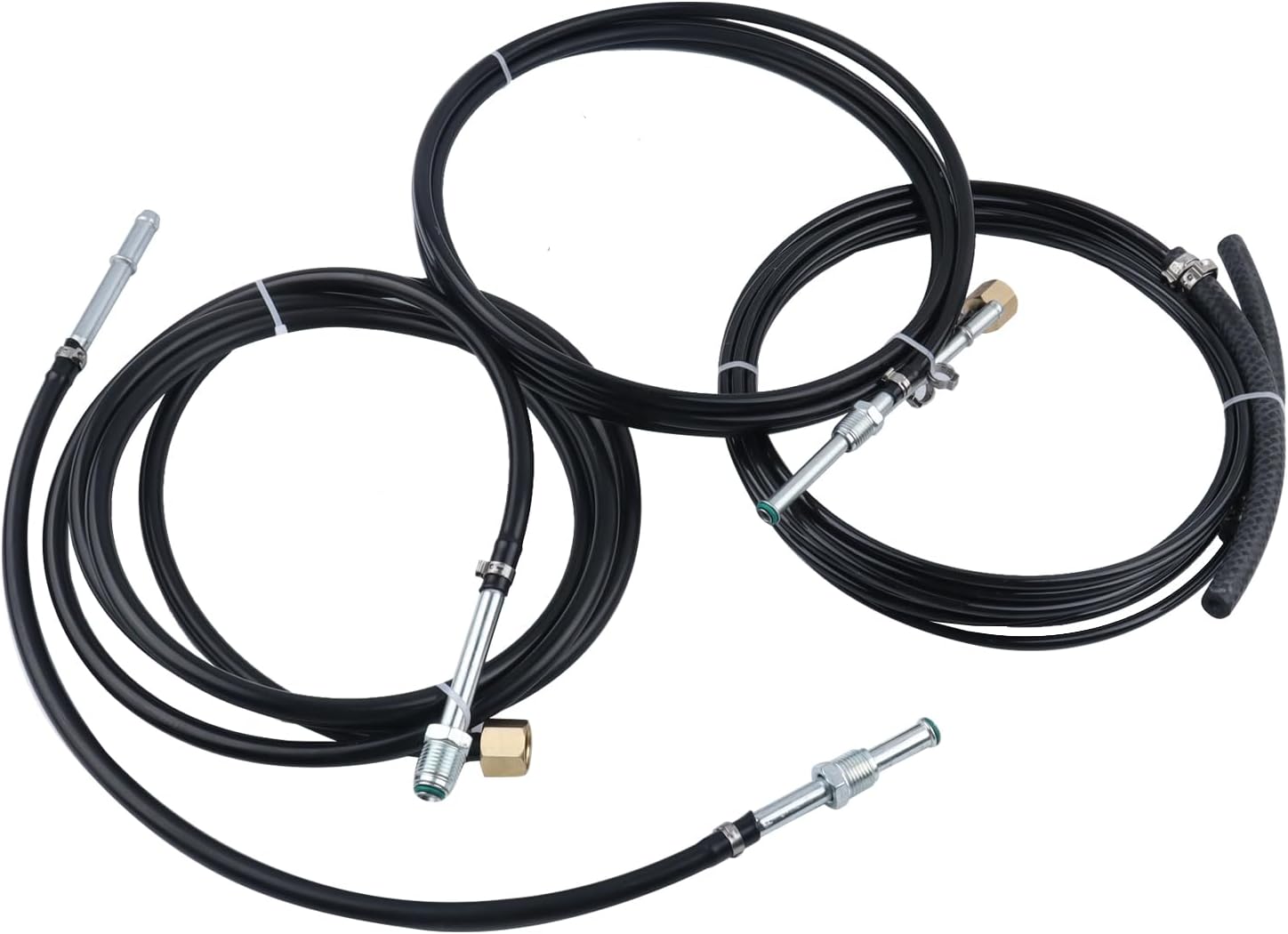 MUCO Nylon Fuel Lline kit NFR0013 Fuel Lines Kit For 1988-97 Chevrolet GMC C K Trucks Gas Engine Supply Return & Vapor
