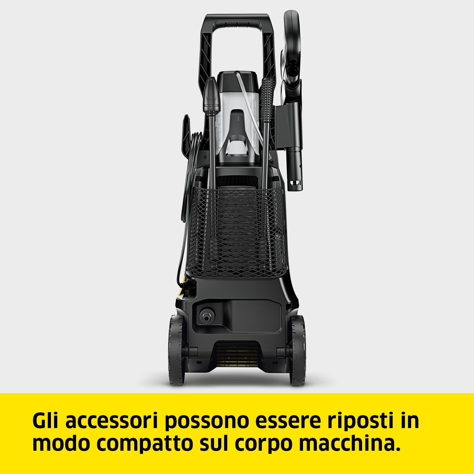 Kärcher Idropulitrice K 4 Universal Edition T5, 130 bar, 420 l/h, 30 m²/h, Filtro Acqua Premontato, Tubo, Pistola, Doppia Lancia, Lavasuperfici T5