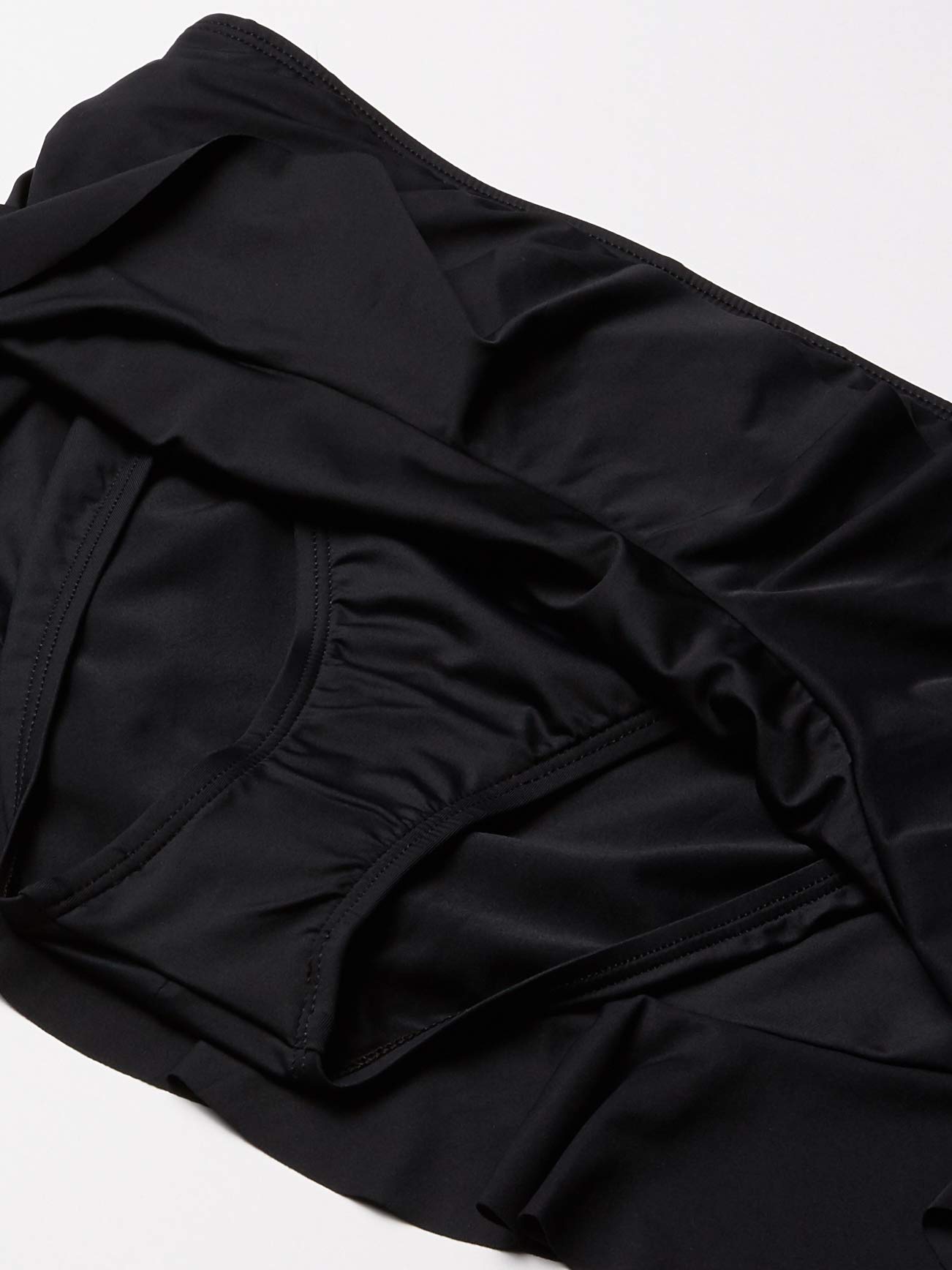 La Blanca Women's Standard Island Goddess Skirted Ruffle Hipster Bikini