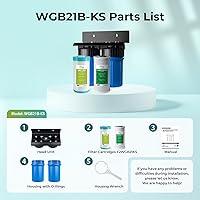 Vista 6 de iSpring Heavy Metal Whole House Water Filter System, Reduce 99% Chlorine, Lead, Sediment & Odor, 5-Layer Whole House Water Filter, SGS-Tested, 10” x