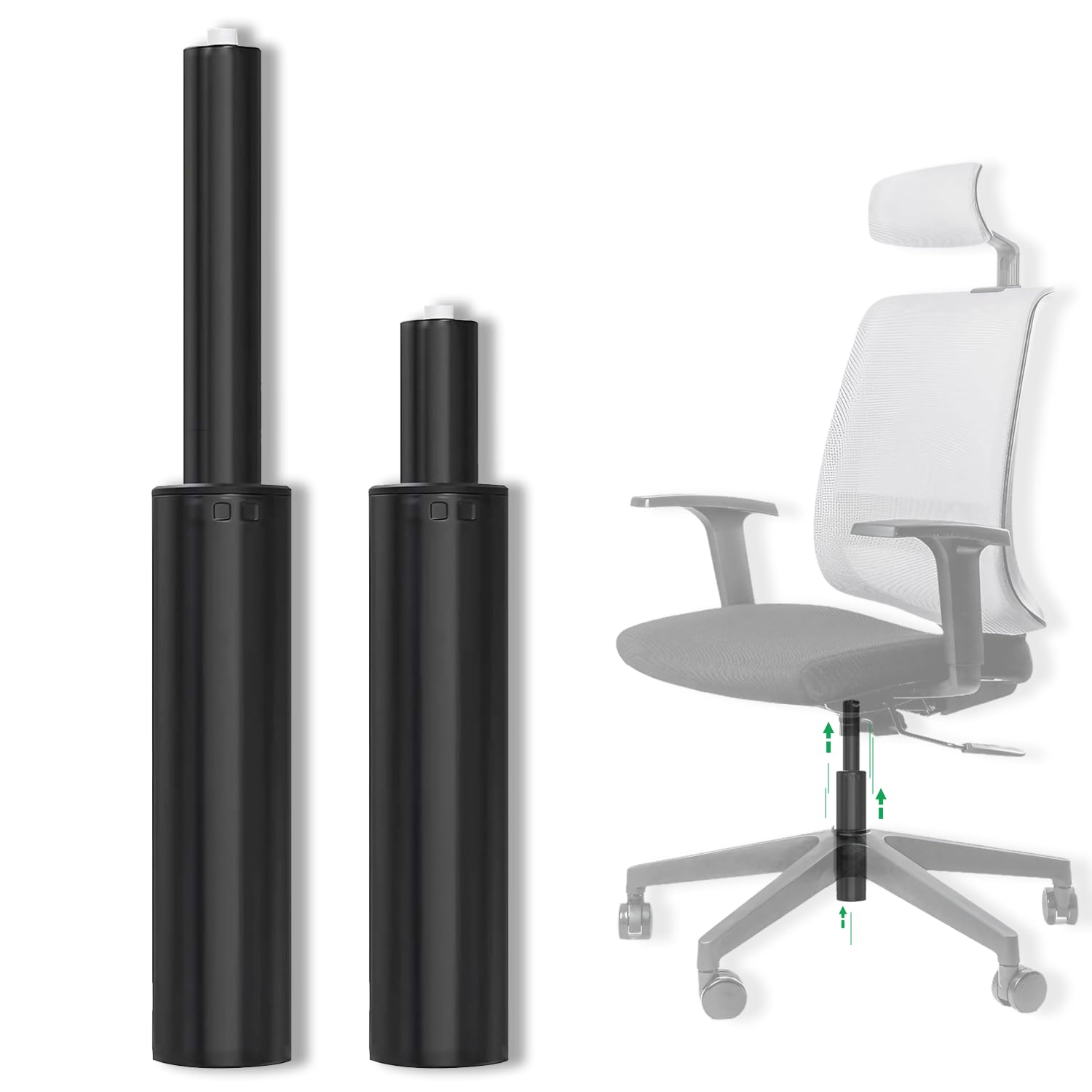 Base Revolving Chair Cylinder MASTERYMART Heavy Duty Office Chair