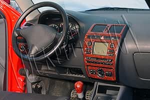 Cadre Tableau De Bord Double DIN Style Carbone Pour Chevrolet Corvette C5 (1997-2004)