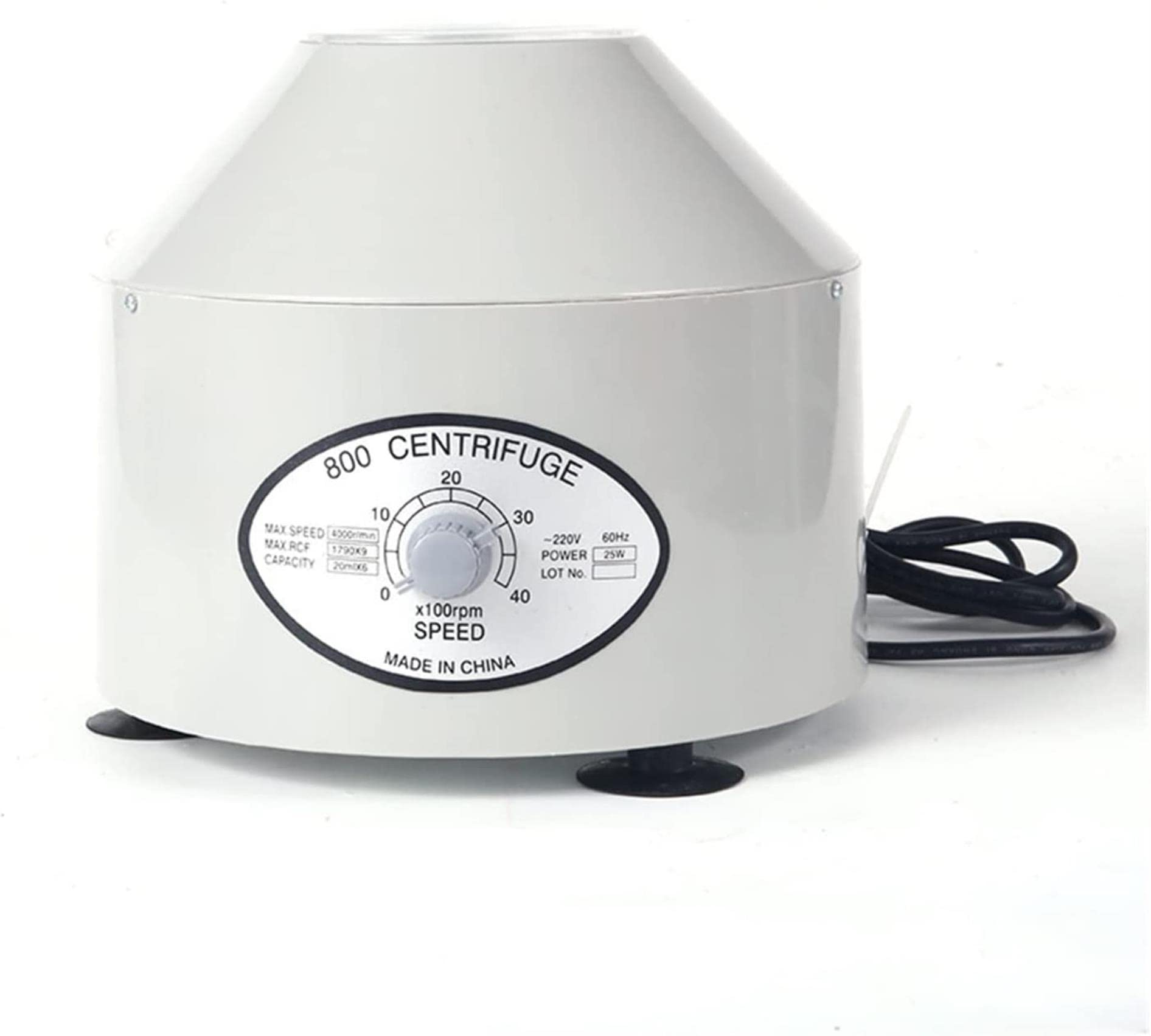 Centrifugeuse de laboratoire avec contrôle de vitesse et minuterie
