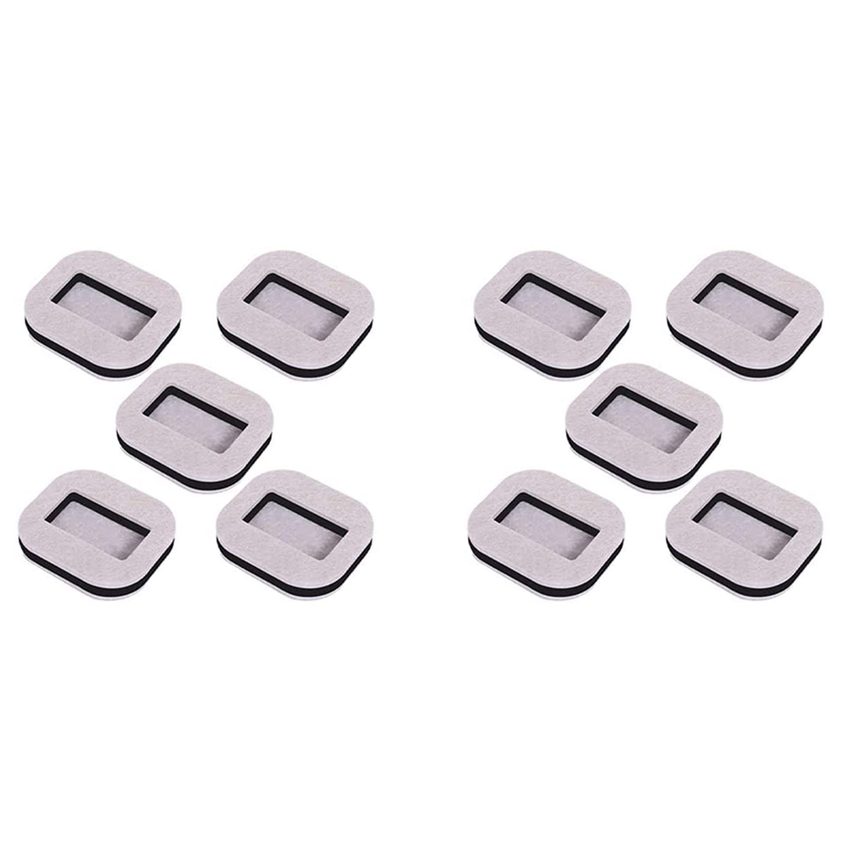 Jnchdghwa Beige 10Pcs Furniture Wheel Stopper Bed Stopper Caster Cup Suitable For All Kinds Of Furniture On Wheels (Beige)